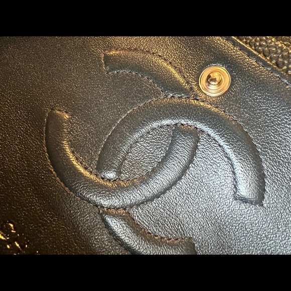 Chanel classic iridescent Dark gray 25 series. Very good condition - Picture 16 of 16